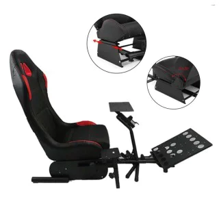 Gaming steering best sale wheel with chair